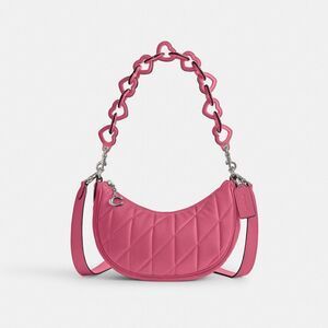 Coach Mira Shoulder Bag With Pillow Quilting And Heart Strap Purses